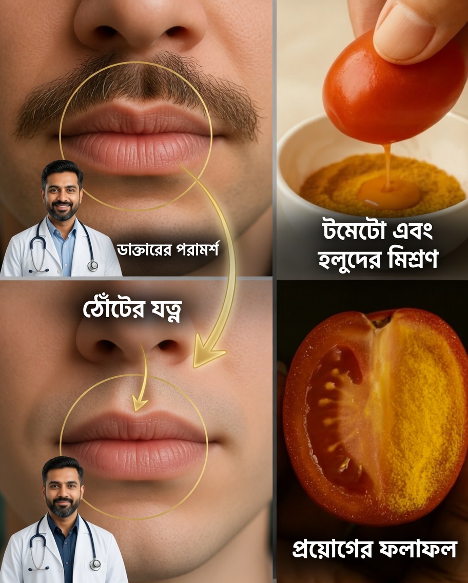 ঠোঁটকে প্রাকৃতিকভাবে গোলাপি করতে ঘরোয়া ক্রিম