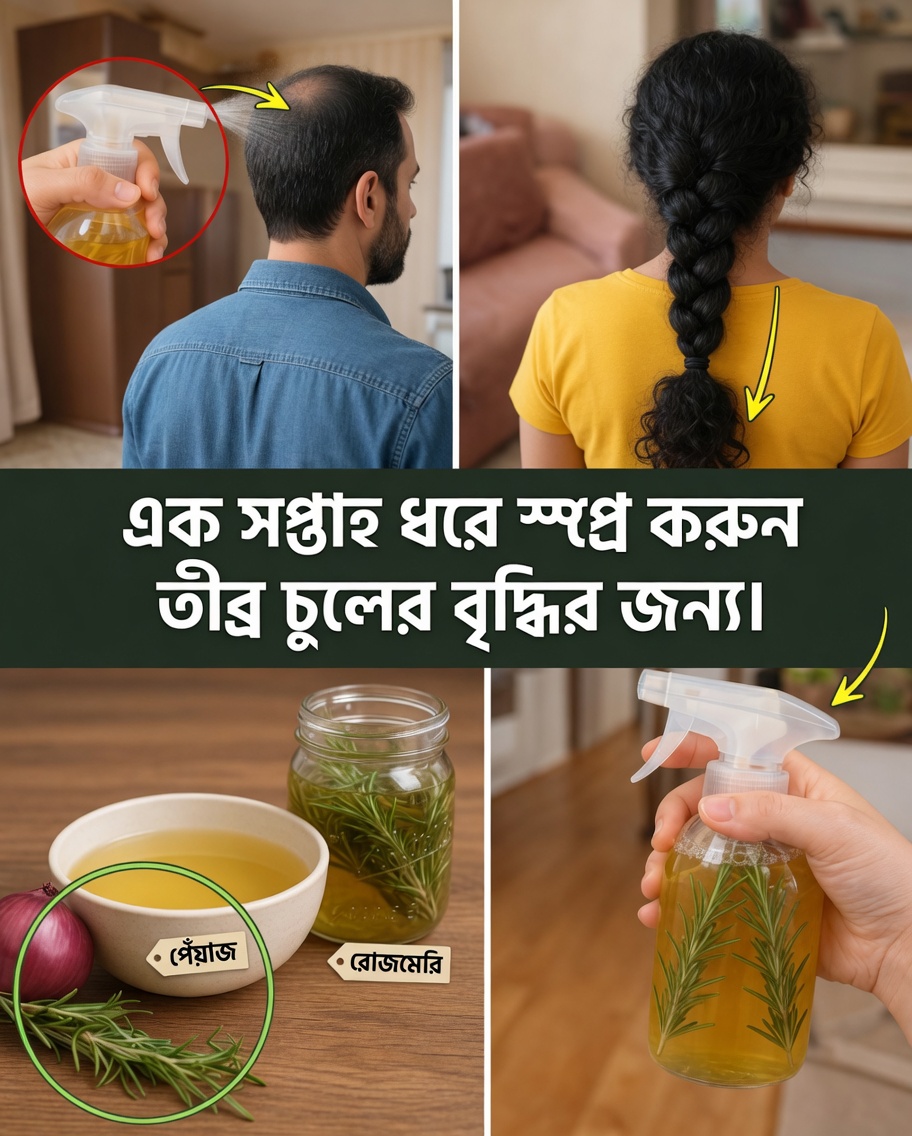 রোজমেরি ও লবঙ্গের চুলের টনিক: আরও শক্তিশালী ও স্বাস্থ্যকর চুলের জন্য একটি সহজ প্রাকৃতিক রীতিনীতি