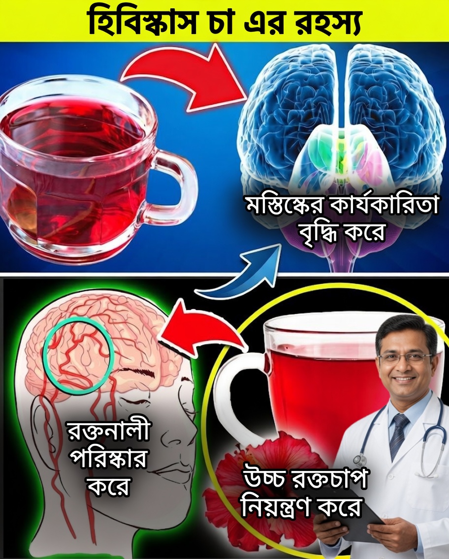 আপনার স্বাস্থ্যের জন্য হিবিস্কাস চায়ের ৭টি শক্তিশালী উপকারিতা