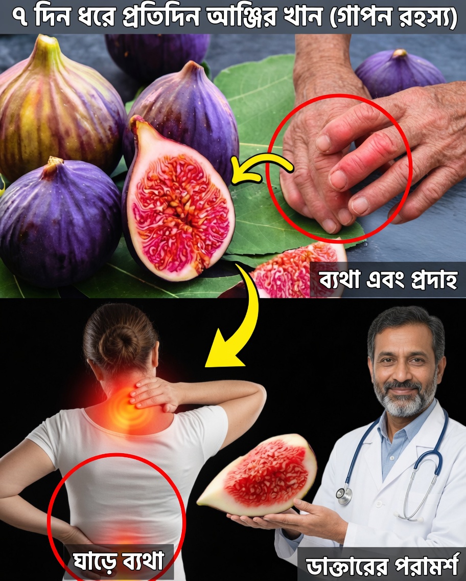 ৭ দিন ধরে প্রতিদিন ডুমুর খান – আপনার শরীরে ঘটতে পারে ৭টি বিস্ময়কর পরিবর্তন