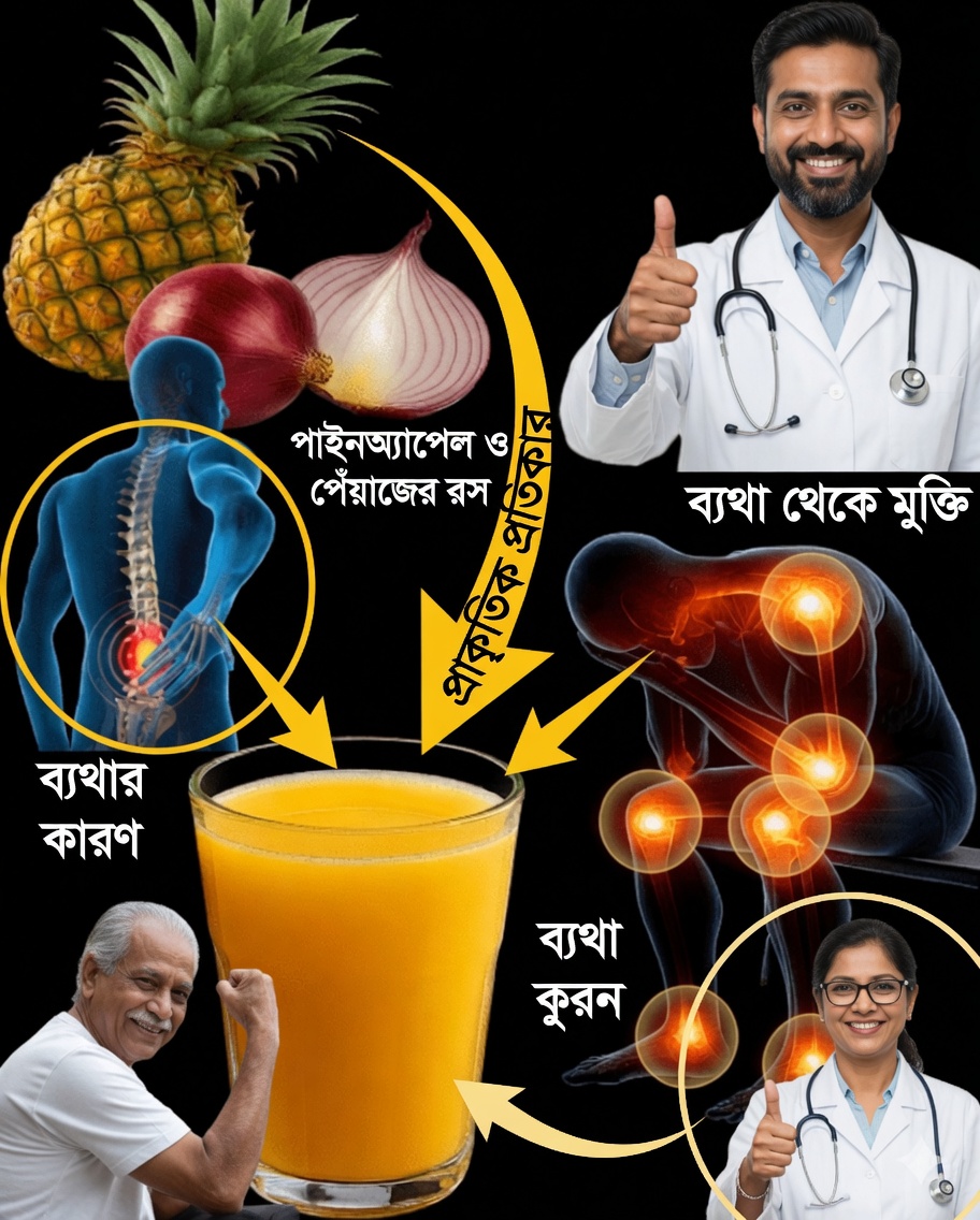 পেঁয়াজ, আনারস ও মধুর জুস: স্বাস্থ্য বদলে দিতে পারে এমন একটি সহজ প্রাকৃতিক পানীয়
