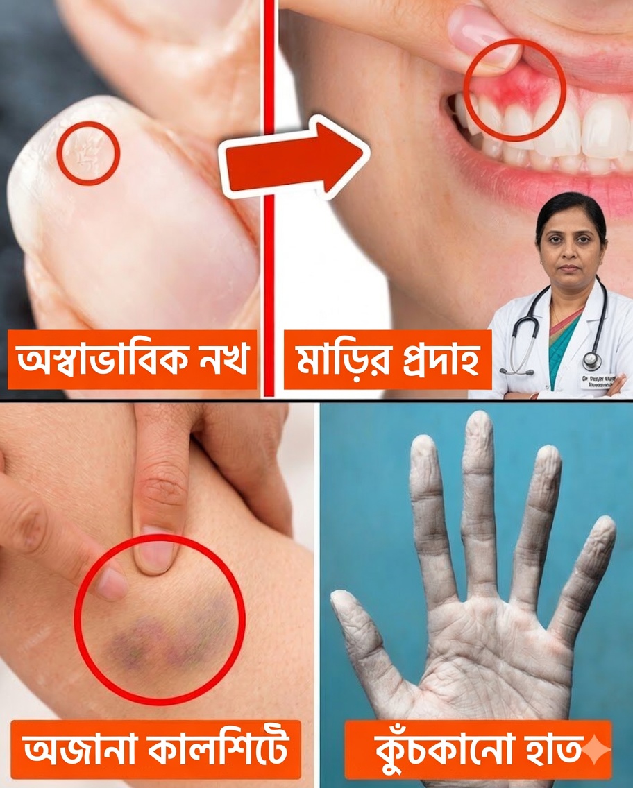 আপনার শরীর নীরবে আপনাকে কোনো কিছুর ব্যাপারে সতর্ক করছে—এমন ১১টি লুকানো লক্ষণ