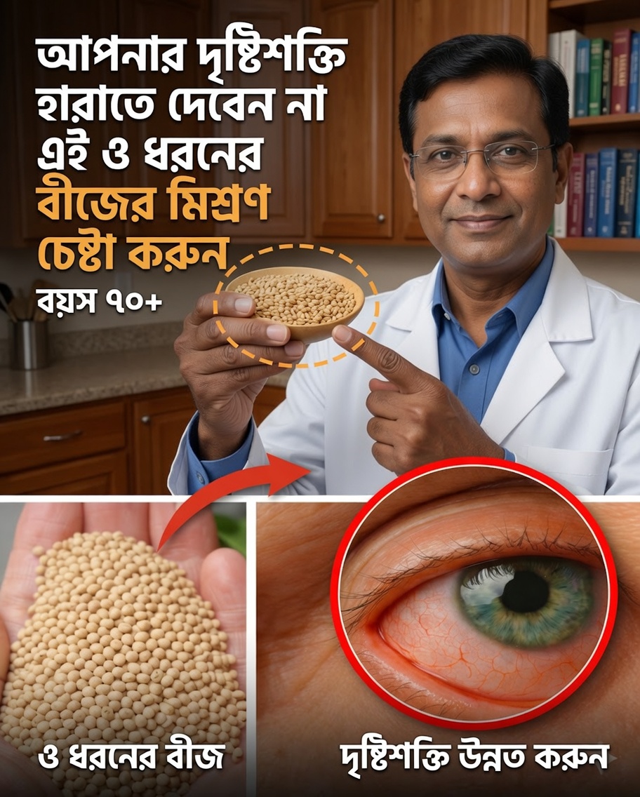 এই বীজটি খান এবং দেখুন আপনার দৃষ্টি উন্নত হচ্ছে — বিশেষ করে ৬০-এর পর!