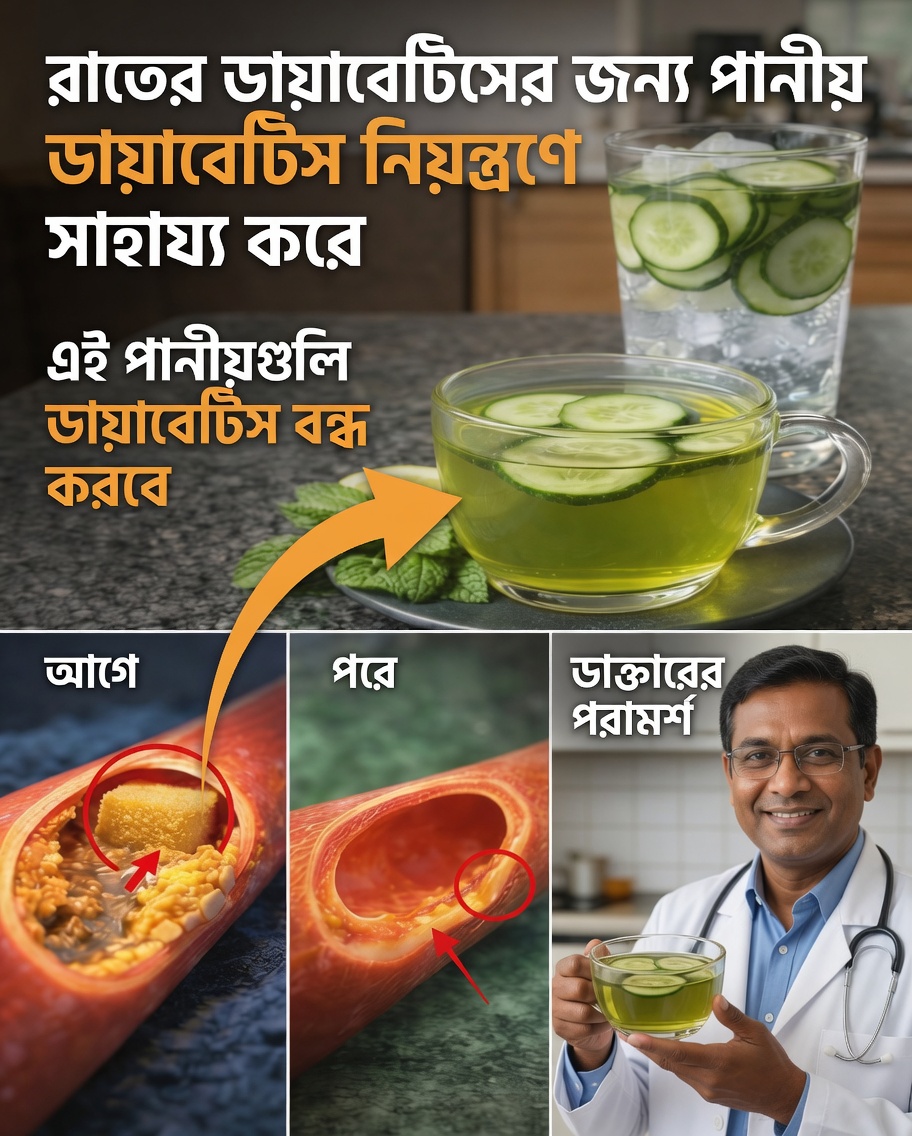 ডায়াবেটিসে আক্রান্ত ব্যক্তিদের রক্তে শর্করা কমাতে সাহায্য করে এমন ঘুমানোর আগে পান করার জন্য ৭টি রাতের পানীয়