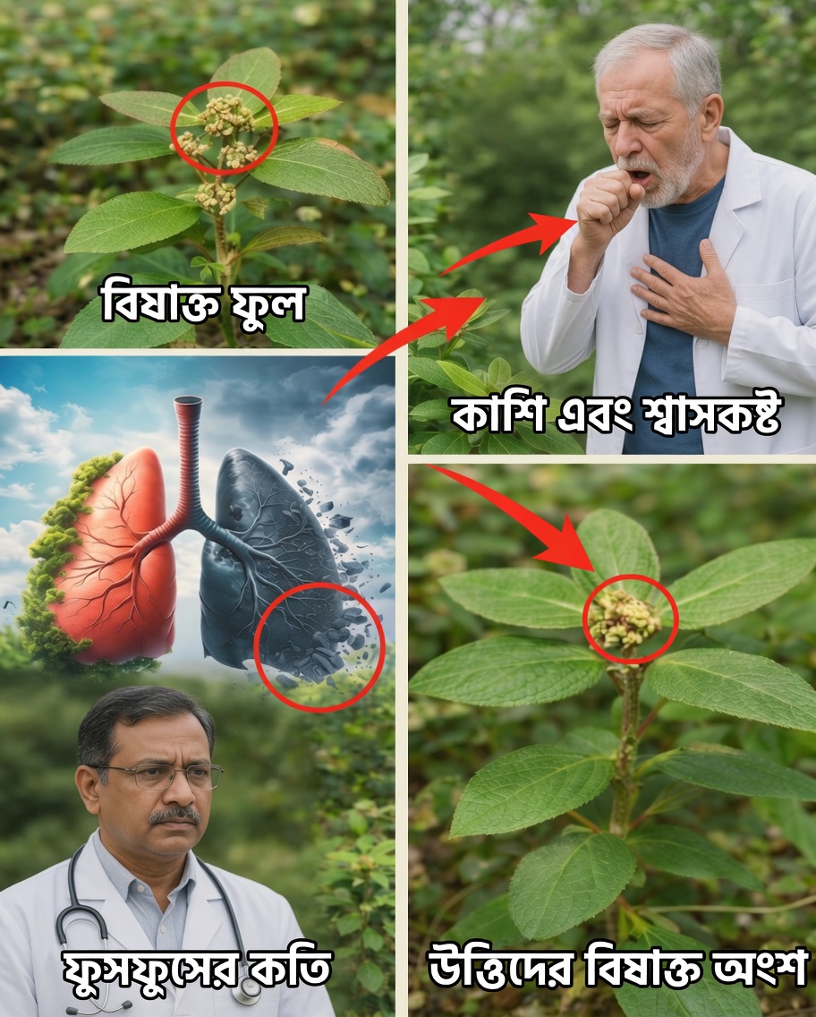 ইউফোরবিয়া হির্টা: হাঁপানি উদ্ভিদ এবং শ্বাস-প্রশ্বাসের স্বস্তিতে এর ঐতিহ্যবাহী ভূমিকা