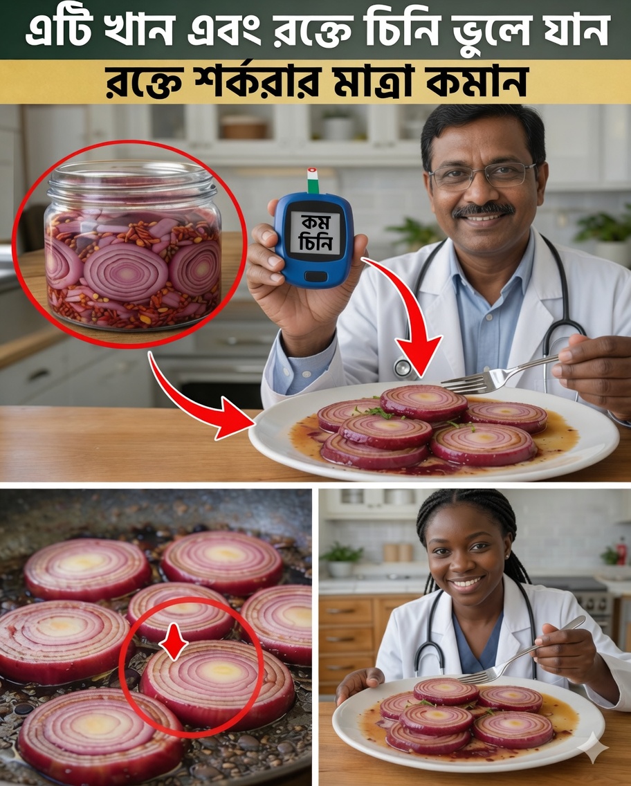 A cebola-ভিত্তিক রেসিপি যা রক্তে শর্করাকে সহায়তা করতে পারে এবং হৃদয়কে শক্তিশালী করতে পারে