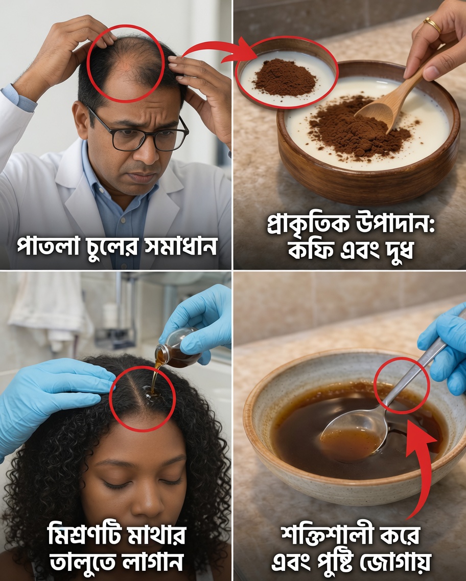 আরও ঘন চুলের গোপন রহস্যটি হতে পারে আপনার কফির কাপেই