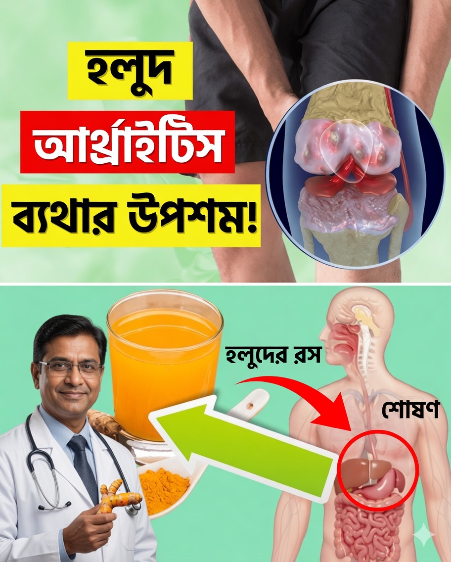 হলুদের ১২টি শক্তিশালী উপকারিতা: সোনালী মসলা যা আপনার স্বাস্থ্য পরিবর্তন করতে পারে