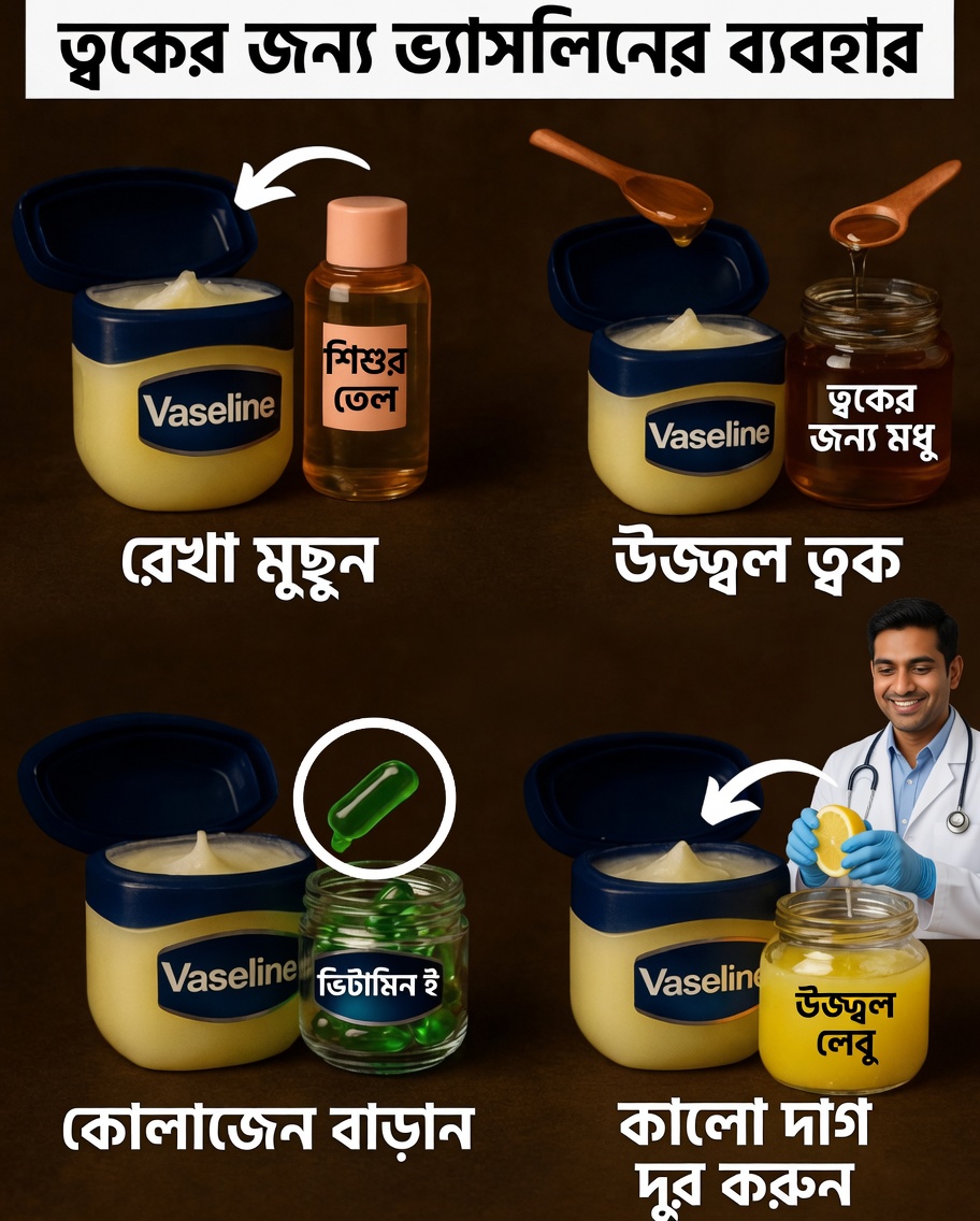 সূর্য সুরক্ষায় ভ্যাসলিনের লুকানো শক্তি উন্মোচন করুন: ত্বকের জন্য এক আশ্চর্যজনক রহস্য