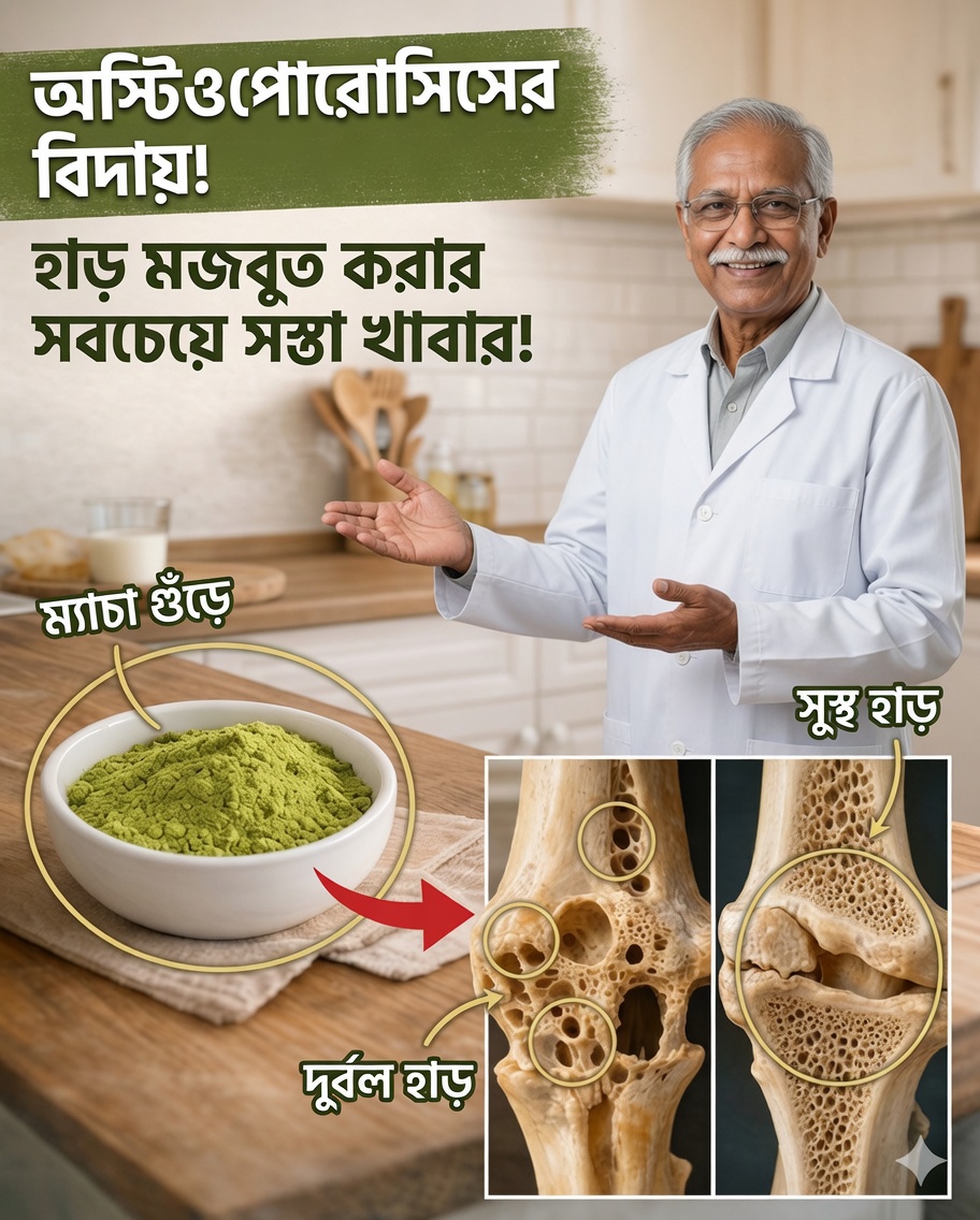 ৬০-এর পর হাড় মজবুত করতে অনেক বয়স্ক মানুষ যে সবচেয়ে সস্তা সুপারফুডটি উপেক্ষা করেন