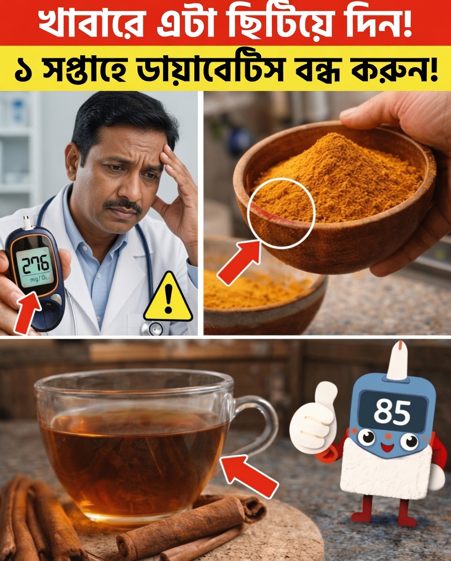 ৬০-এর বেশি? প্রতিদিন এটি ছিটিয়ে দিন এবং মাত্র ৭ দিনে রক্তে শর্করা স্থিতিশীল করতে সাহায্য করুন