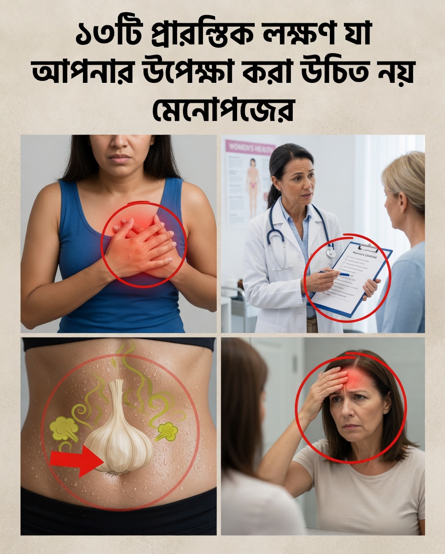 মেনোপজ আগেভাগে শুরু হওয়ার ১০টি প্রাথমিক সতর্ক সংকেত যা আপনি উপেক্ষা করবেন না