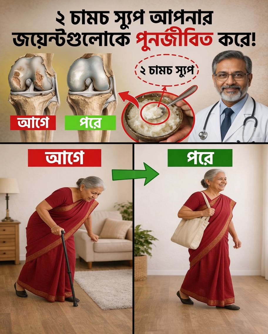৯৭ বছর বয়সী এক অর্থোপেডিস্টের গোপন রহস্য: প্রাকৃতিক খাবার যা হাঁটুর কার্টিলেজ সুরক্ষায় সাহায্য করতে পারে এবং চলাচলের সক্ষমতা উন্নত করতে পারে