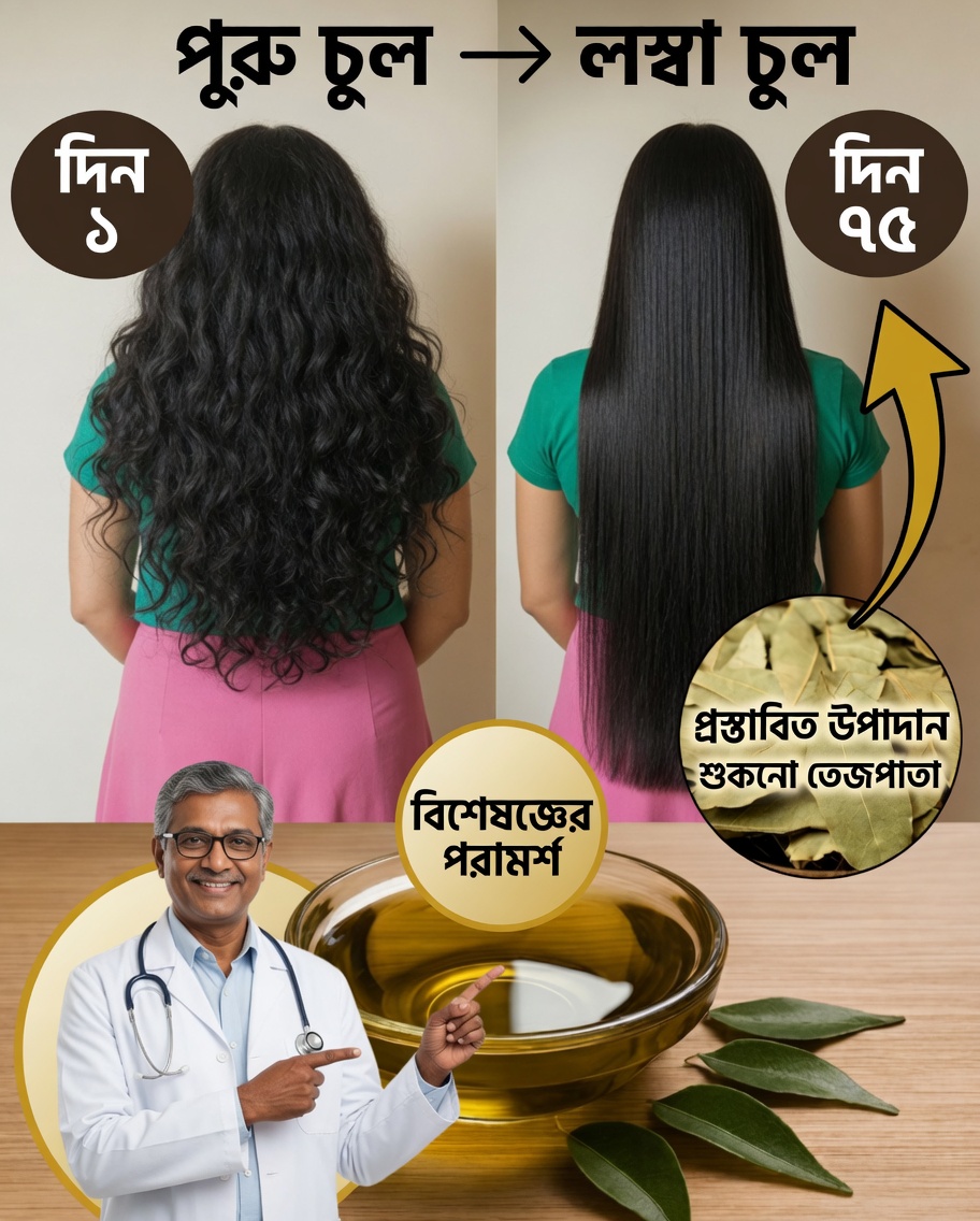তেজপাতার তেল দিয়ে চুল পড়া বন্ধ করুন