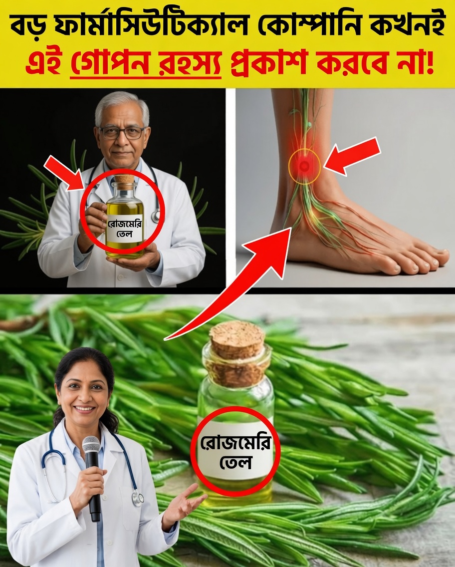 বয়স্করা: এভাবে রোজমেরির তেল ব্যবহার করুন এবং জানুন ১২টি অবিশ্বাস্য উপকারিতা