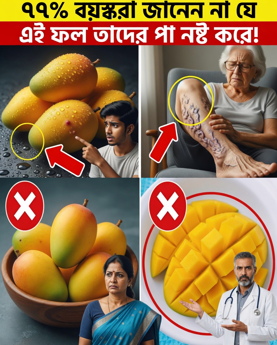 বয়স্করা, সাবধান! ৭টি ফল যা আপনার পা দুর্বল করে দিতে পারে (এবং শক্তি ফিরে পেতে ৮টি প্রাকৃতিক বিকল্প)