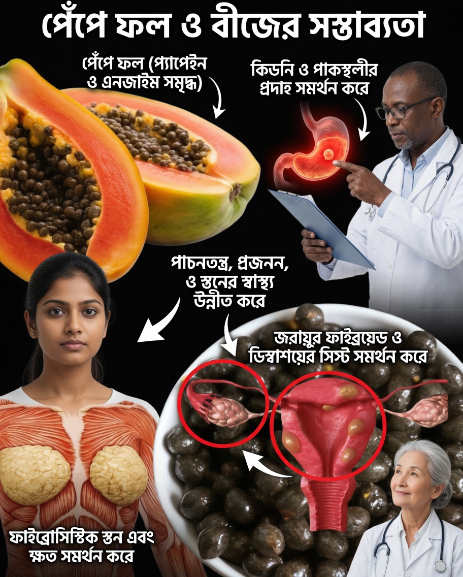 পেঁপের বীজের লুকানো শক্তি উন্মোচন: আপনি যে ক্ষুদ্র সুপারফুডটি ফেলে দিচ্ছিলেন