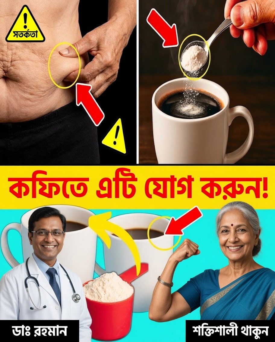 ৬৫ বছরের বেশি? পেশী ক্ষয় স্বাভাবিকভাবে ধীর করতে আপনার কফিতে এটি যোগ করুন