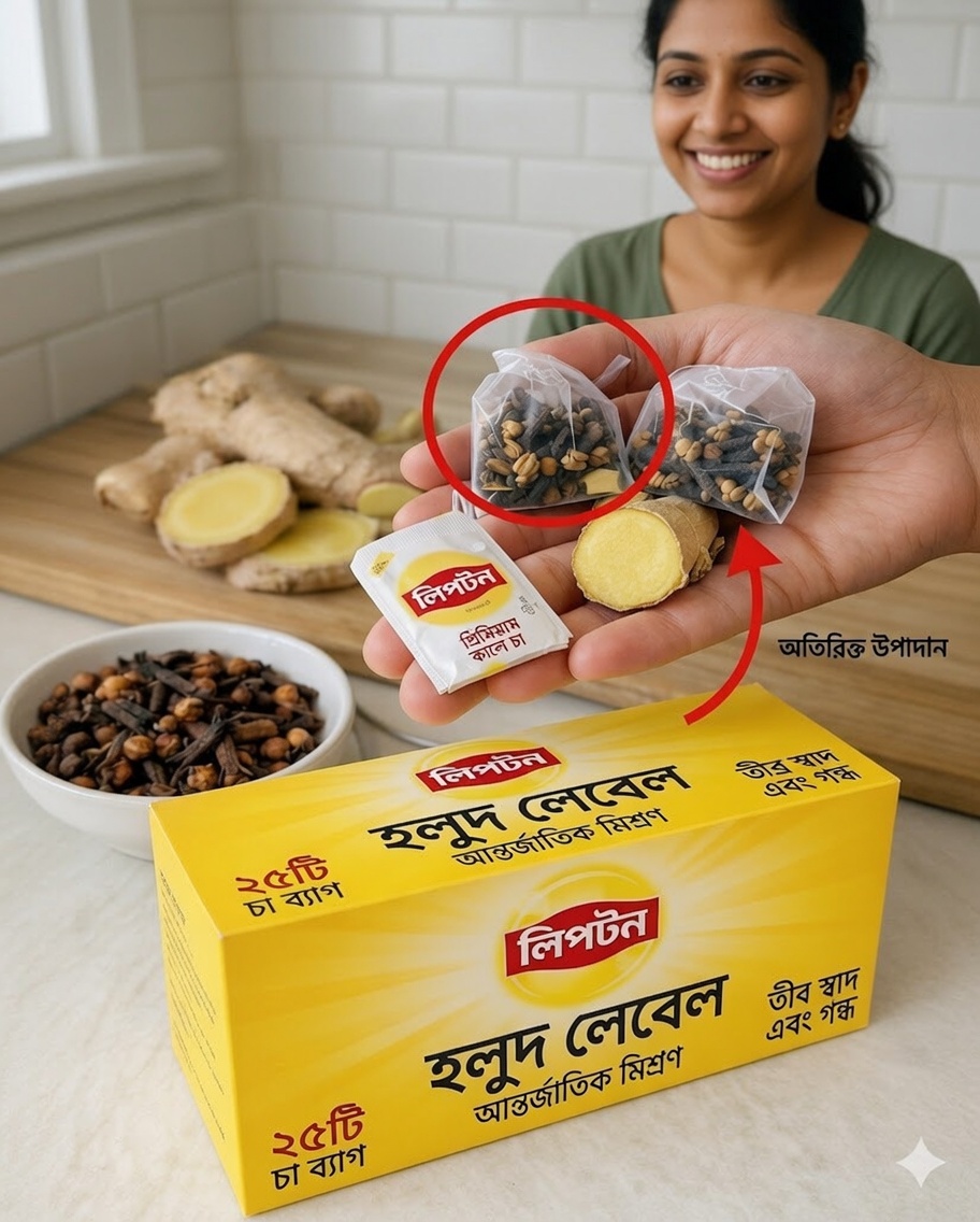 লিপটন চায়ের লবঙ্গ ও আদার শক্তিশালী উপকারিতা: প্রতিদিনের একটি সহজ আচার, যা প্রতিটি নারীই প্রাপ্য