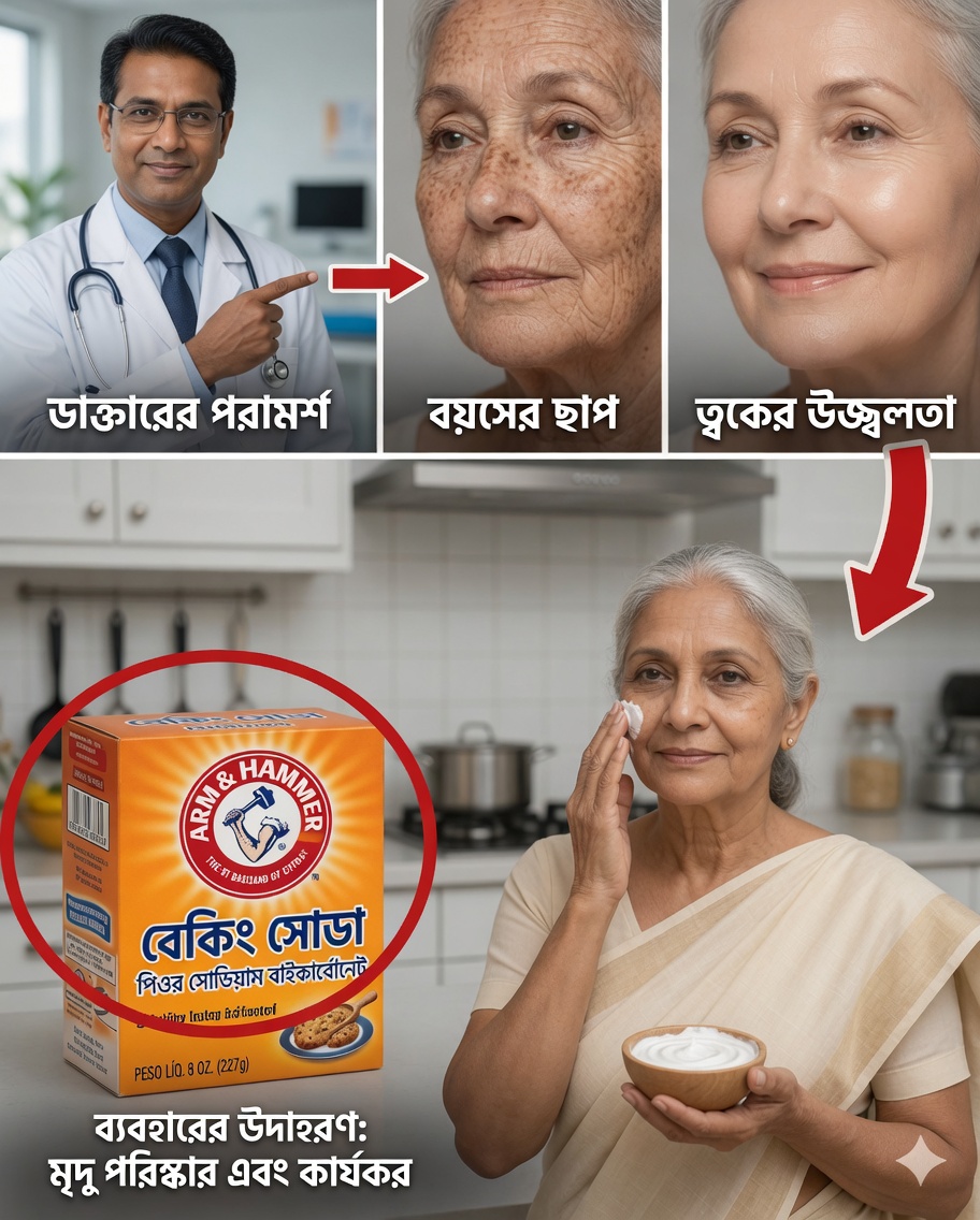 সোডিয়াম বাইকার্বনেট কি বয়সের দাগ কমাতে সাহায্য করতে পারে? ৫০ বছরের বেশি বয়সী নারীদের জন্য একটি ব্যবহারিক নির্দেশিকা