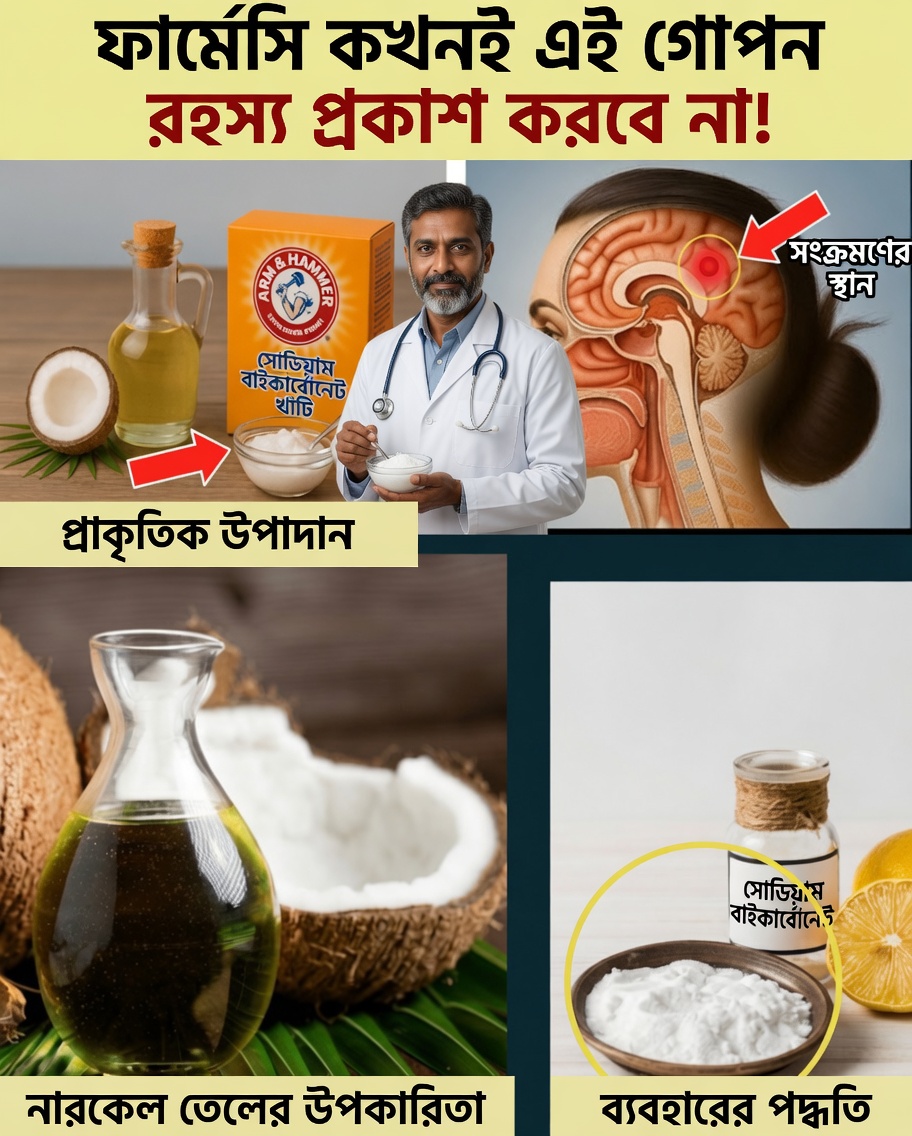 বয়স্করা: ৮টি স্বাস্থ্যসমস্যা মোকাবিলায় সাহায্য করতে এভাবে নারকেল তেল ও সোডিয়াম বাইকার্বোনেট মিশিয়ে নিন