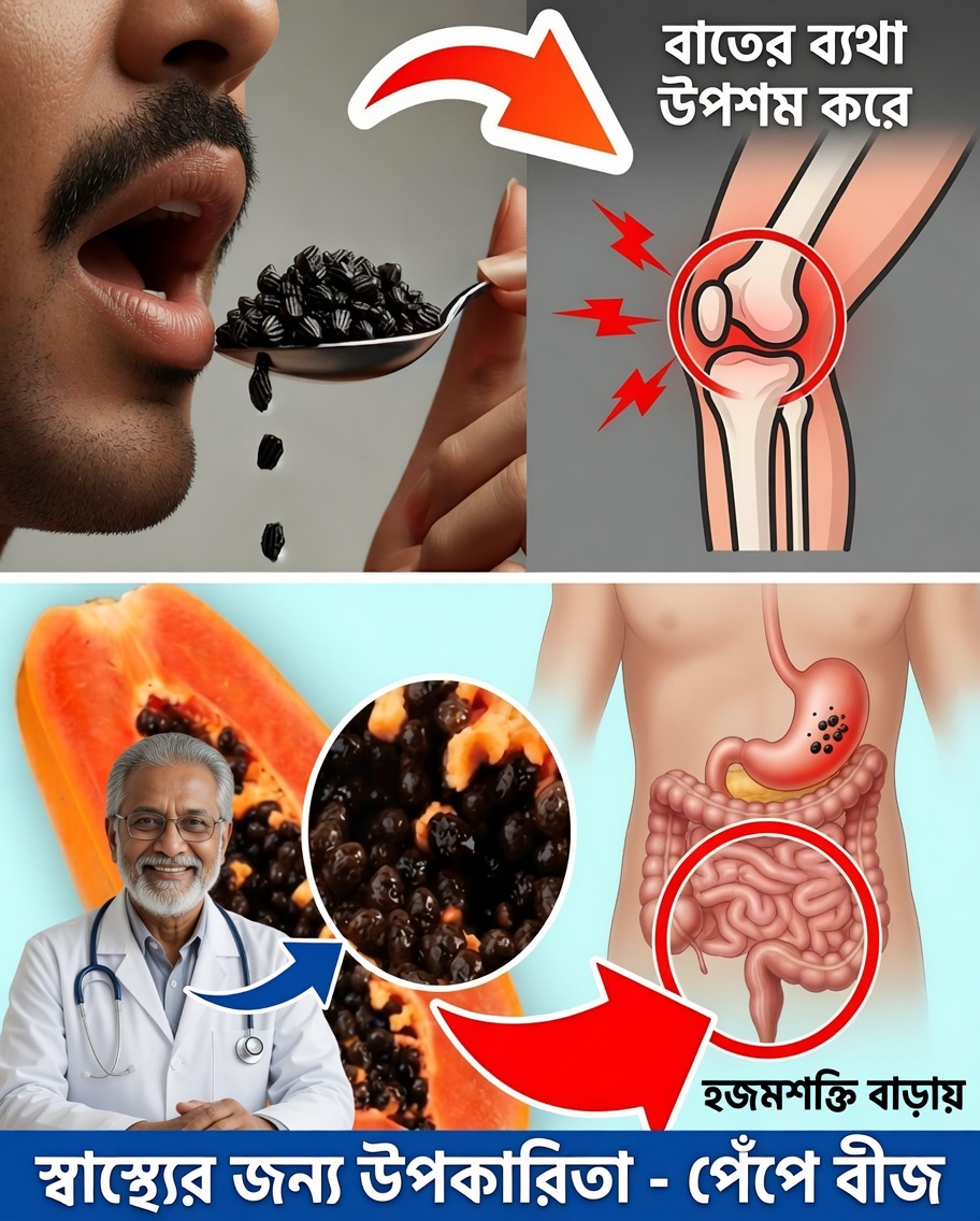 পেঁপের বীজের গোপন শক্তি: এই ছোট্ট ধনভাণ্ডার কি বিভিন্ন স্বাস্থ্যসমস্যা সমাধানে সাহায্য করতে পারে?