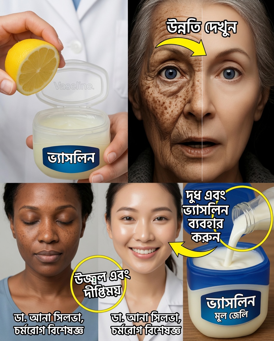 ভ্যাসলিনের ১৮টি আশ্চর্যজনক সৌন্দর্য উপকারিতা যা খুব কম মানুষই জানে