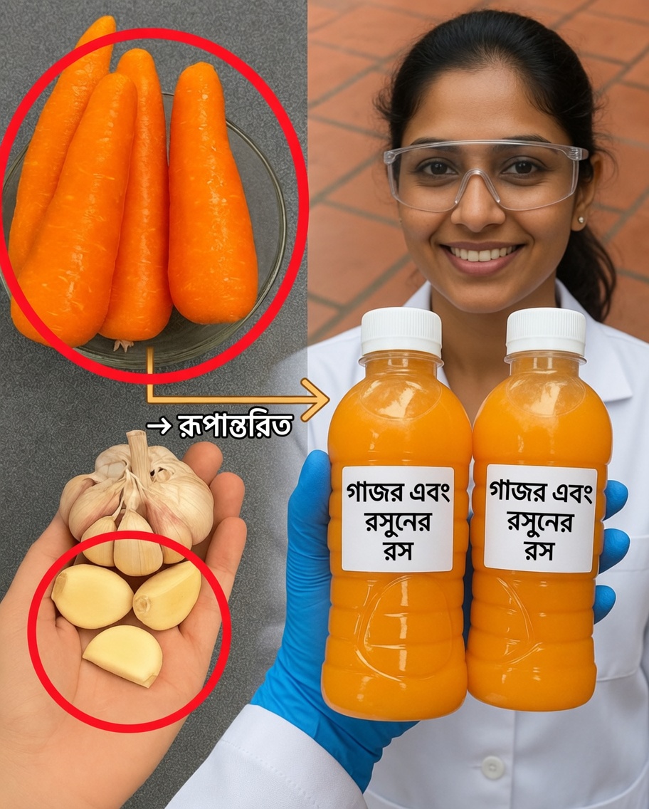 Smoothie গাজর ও রসুন: আপনার হৃদয়ের জন্য একটি প্রাকৃতিক উদ্দীপনা