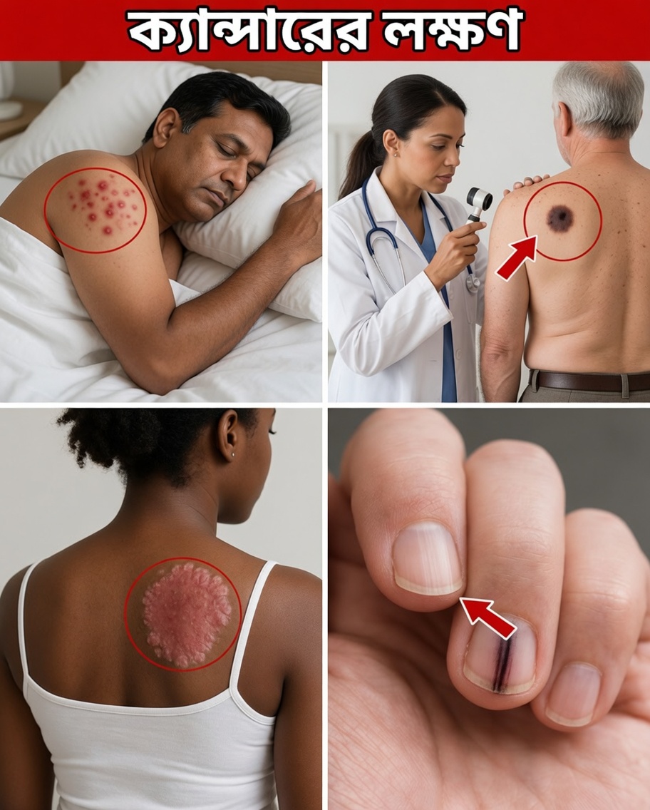 শরীরে ১০টি সাধারণ পরিবর্তন যা অনেকেই উপেক্ষা করেন — কিন্তু যা ক্যানসারের প্রাথমিক লক্ষণ হতে পারে