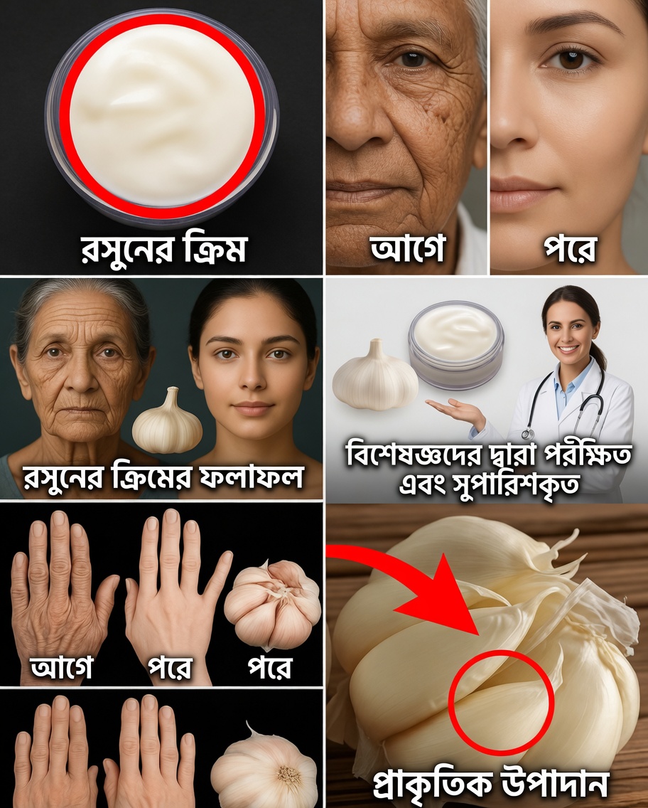 রসুনের ক্রিমের শক্তি দিয়ে আপনার ত্বককে রূপান্তরিত করুন