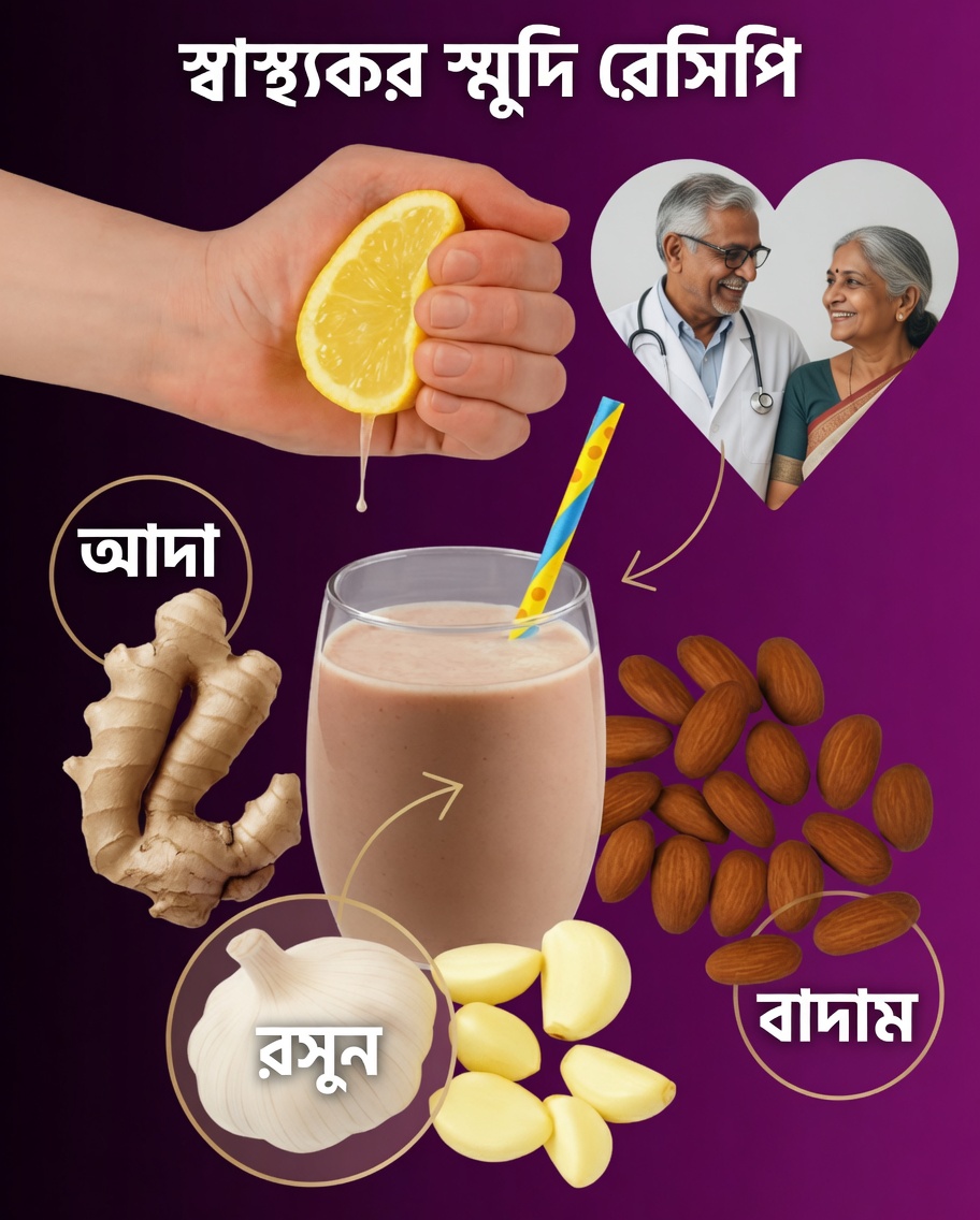 বিটার কোলা, আদা ও রসুন: একটি পানীয়ে প্রকৃতির শক্তিশালী ত্রয়ী