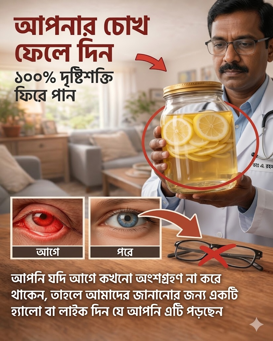 দৈনন্দিন সহজ অভ্যাস এবং পুষ্টি-পরামর্শ: প্রাকৃতিকভাবে স্বচ্ছ দৃষ্টি ও আরামদায়ক চোখকে সমর্থন করতে