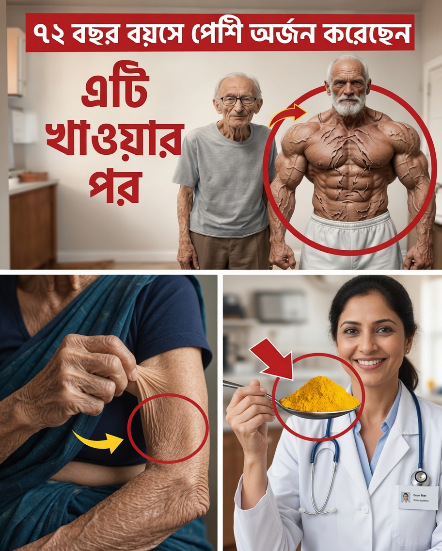 বয়স বাড়ার সঙ্গে সঙ্গে পেশী সুরক্ষিত রাখতে ৭টি অপরিহার্য খাদ্য এবং স্মার্ট পুষ্টিগত অভ্যাস