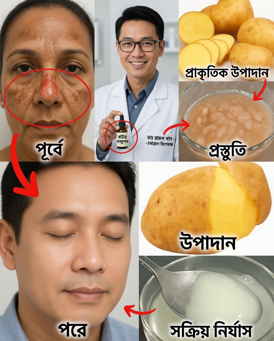 আলুর জেলের সেই কৌশল, যা প্রাকৃতিকভাবে কালো দাগ হালকা করতে সাহায্য করতে পারে