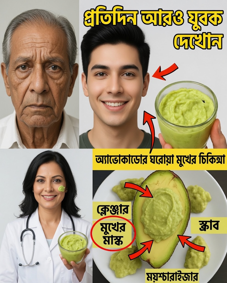 অ্যাভোকাডোর এমন একটি কৌশল যা ৪০, ৫০ বা এমনকি ৭০-এর পরও ত্বককে আরও মসৃণ করতে সাহায্য করতে পারে