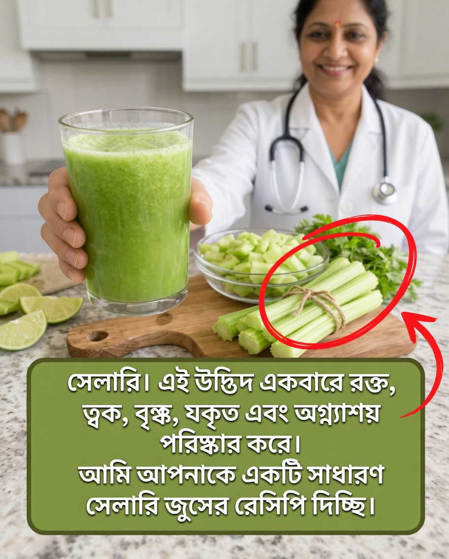সেলারি জুস নাকি আস্ত সেলারি? কোনটি সত্যিই আপনার দৈনন্দিন সুস্থতাকে সমর্থন করতে পারে