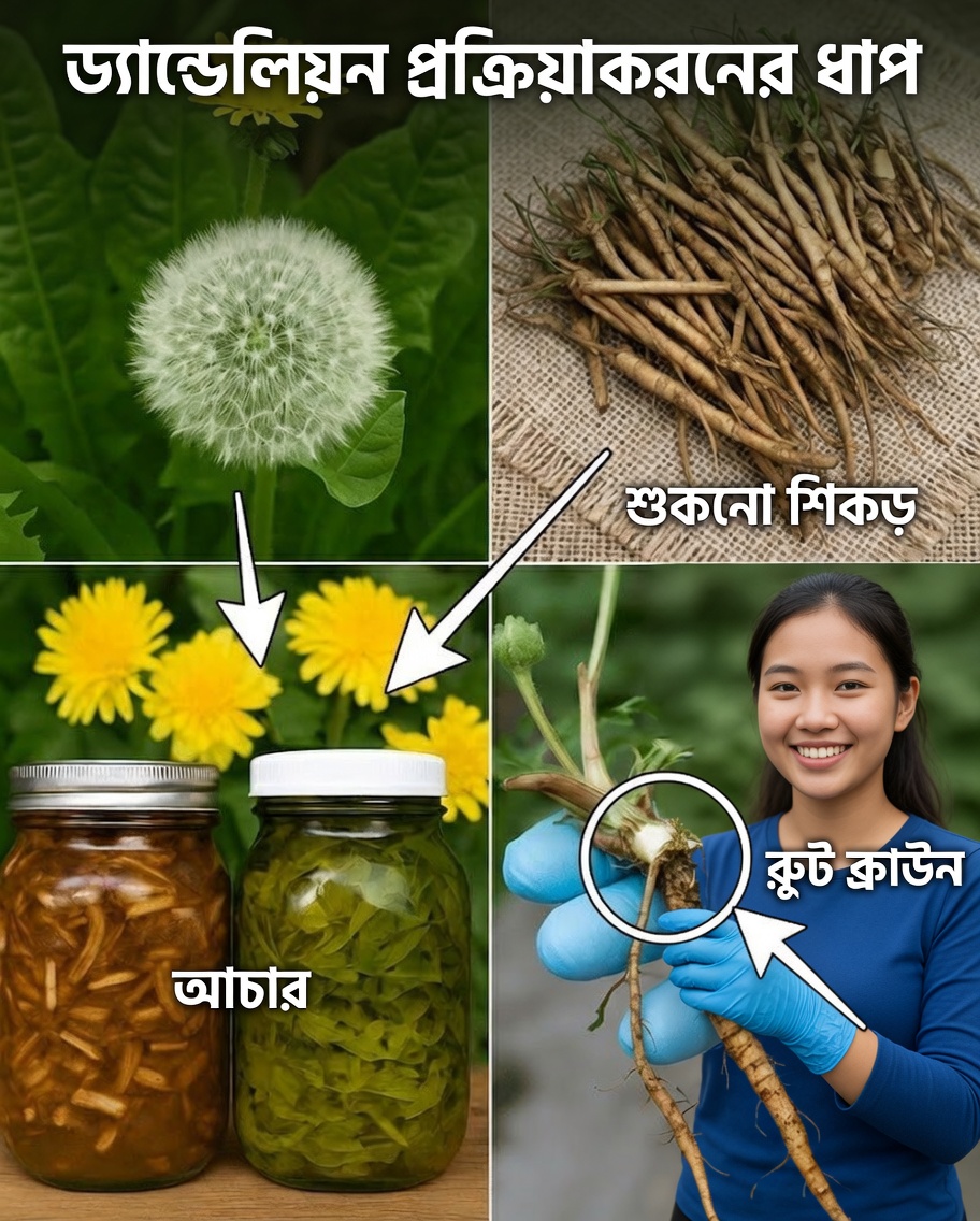 ড্যান্ডেলিয়নের শিকড় উন্মোচিত: আমাদের চোখের সামনেই লুকিয়ে থাকা সুপারফুড