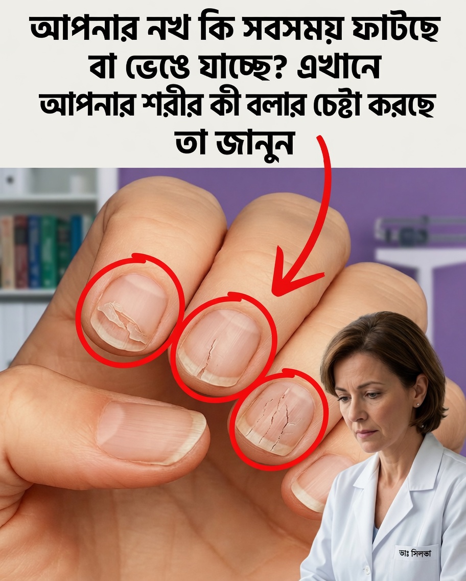 আপনার নখ যে ৭টি লুকানো স্বাস্থ্যগত সংকেত প্রকাশ করার চেষ্টা করছে