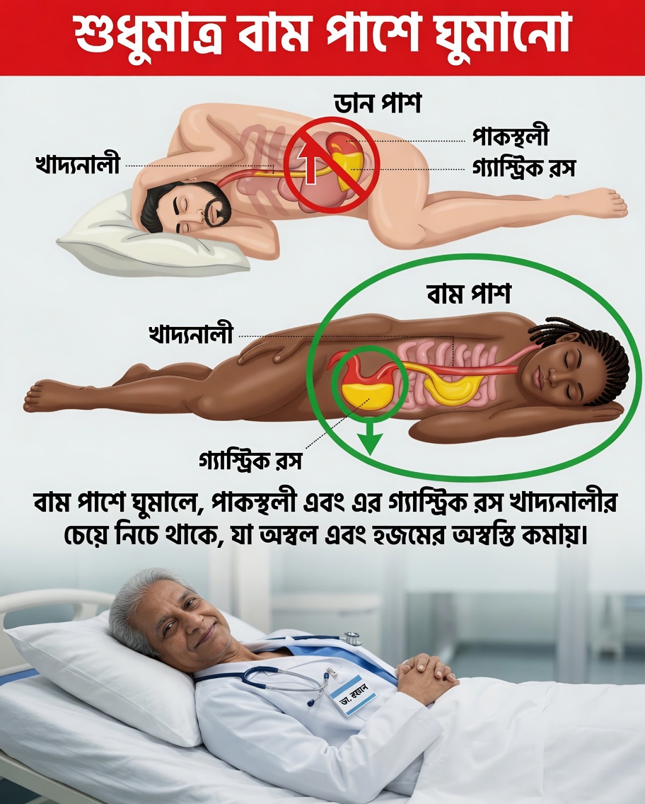 আপনার কল্পনার চেয়েও বেশি পার্থক্য আনতে পারে বিছানার বাম পাশে ঘুমানো কেন