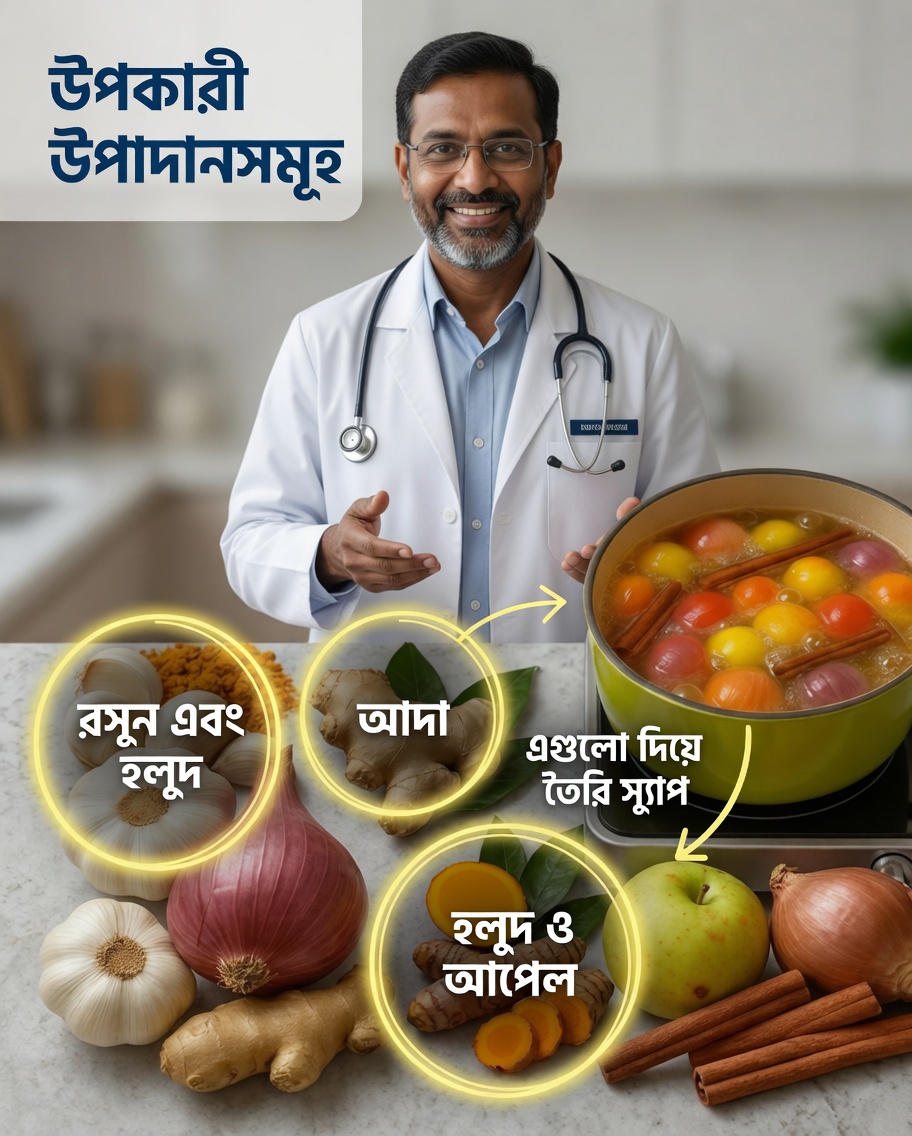 সকাল ও রাতের চা: রসুন, আদা ও অন্যান্য শক্তিশালী উপাদানসহ প্রাকৃতিক ইনফিউশন