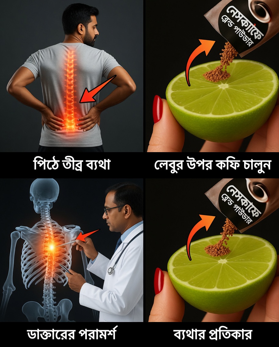 লেবু-সহ কফি: ব্যথা উপশমে এক আশ্চর্যজনক প্রাকৃতিক সংমিশ্রণ