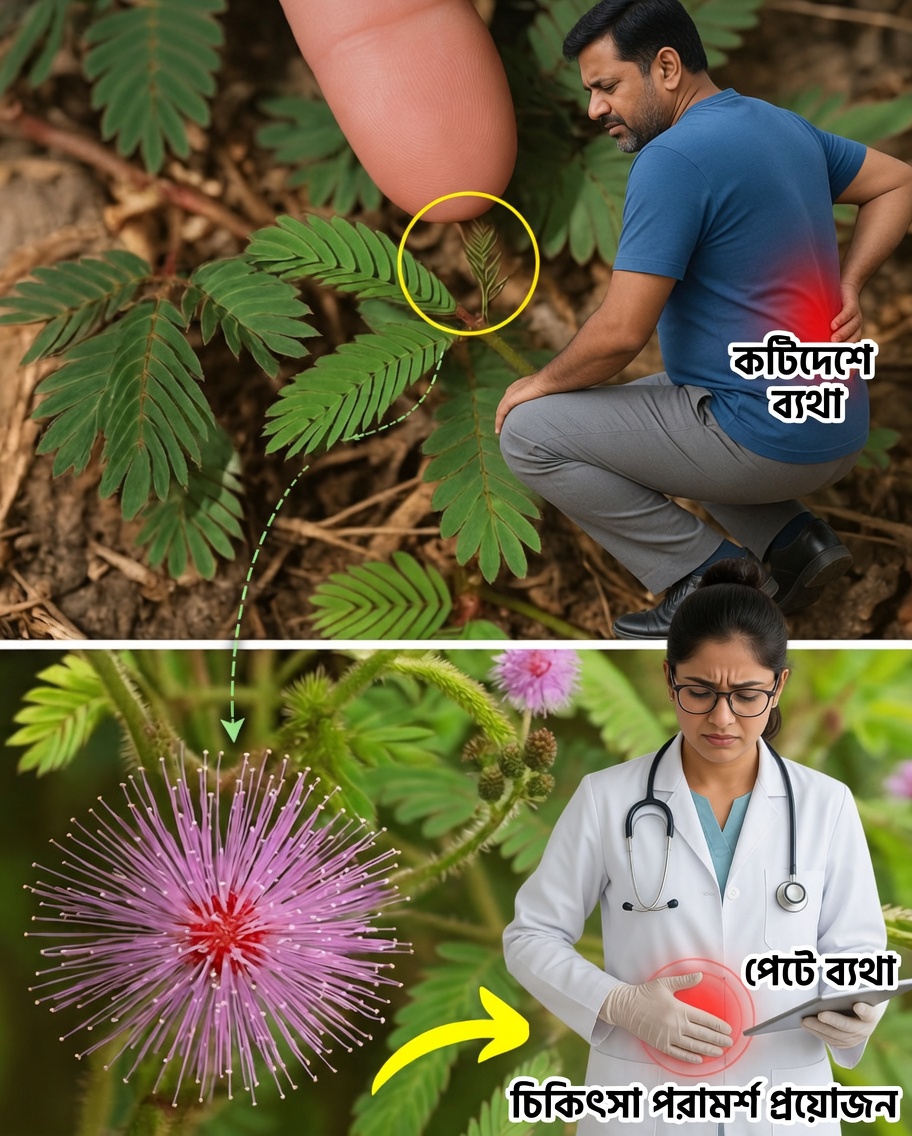মিমোসা পুডিকা: প্রাকৃতিক রহস্যে ভরা ছোট্ট সংবেদনশীল উদ্ভিদ