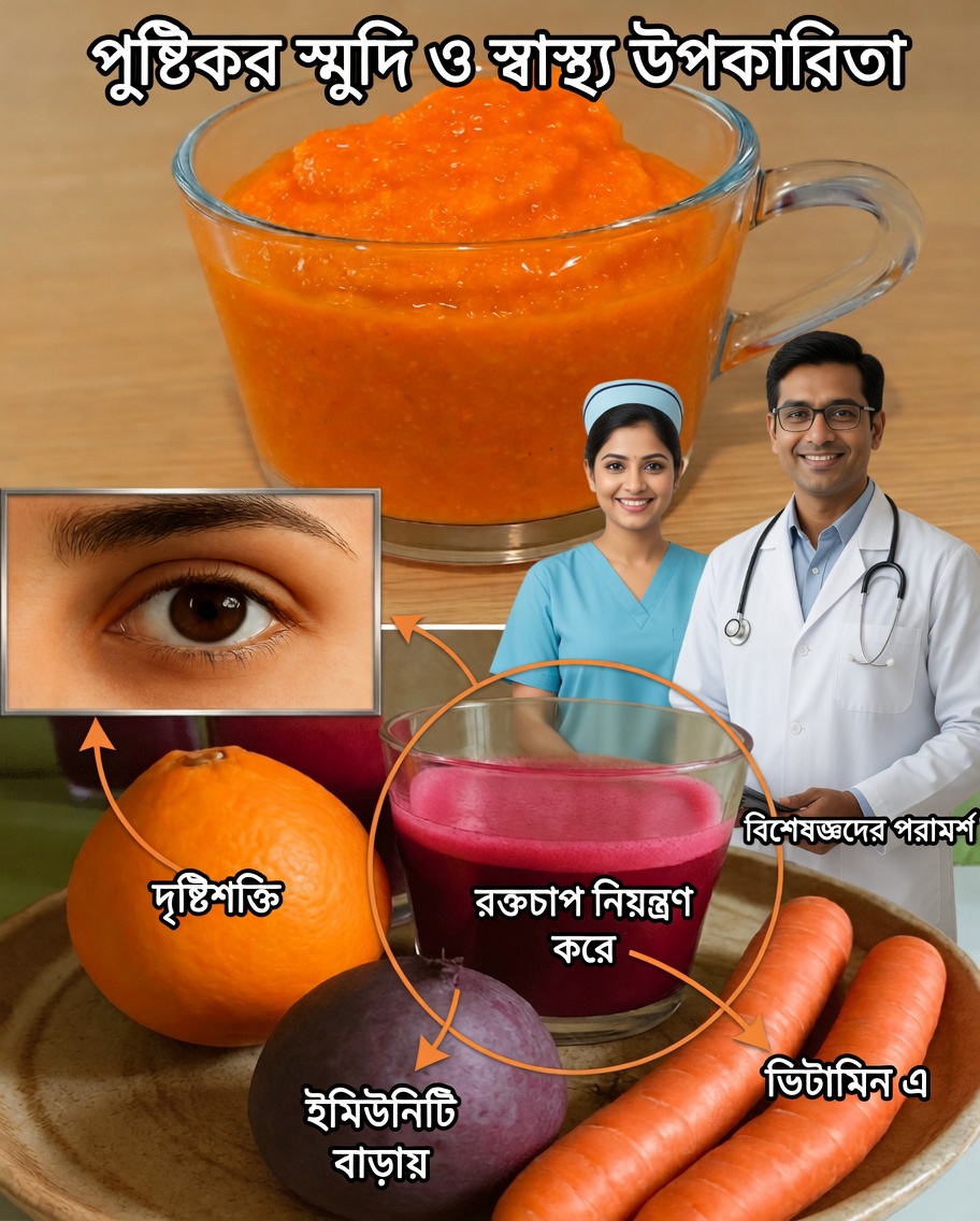 উজ্জ্বল ও স্বাস্থ্যকর চোখের জন্য দৈনিক প্রাকৃতিক রেসিপি