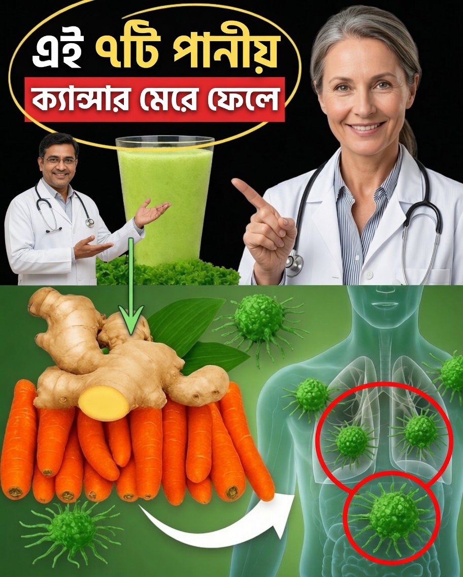 ক্যান্সারবিরোধী সম্ভাবনা ও রোগ প্রতিরোধে উপকারী ৯টি স্বাস্থ্যকর পানীয়
