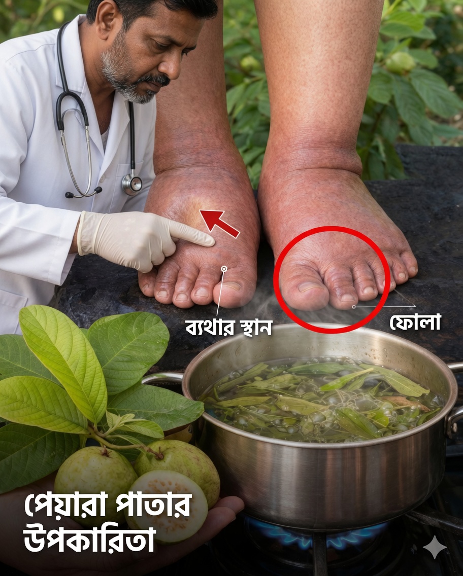 তরল ধারণের জন্য পেয়ারা পাতা: আবার আরও হালকা অনুভব করার একটি প্রাকৃতিক উপায়