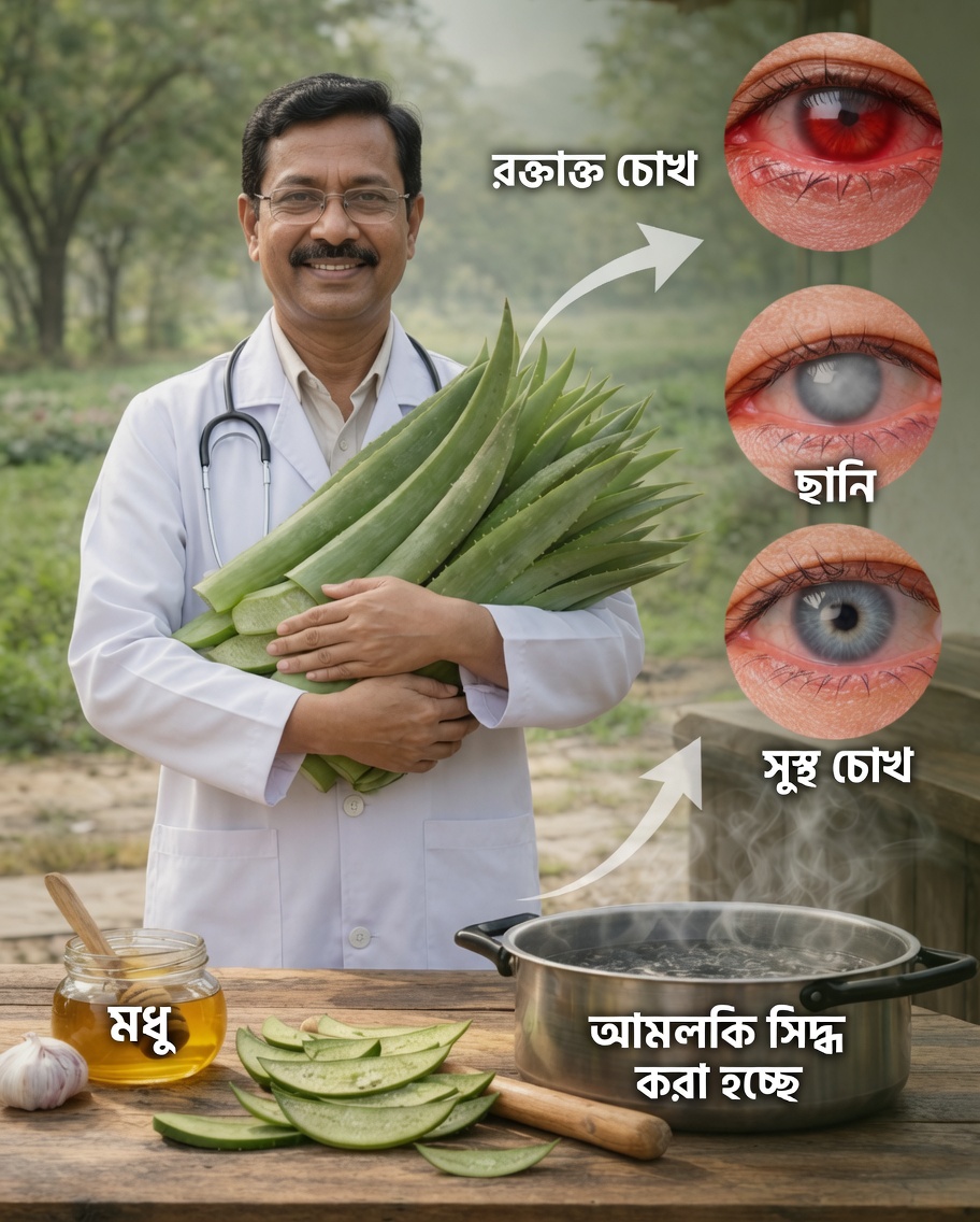 অ্যালো ভেরা ও দারুচিনি: একটি সহজ ঘরোয়া সংমিশ্রণ, যা সামগ্রিক সুস্থতা ও চোখের স্বাস্থ্যে সহায়তা করতে পারে