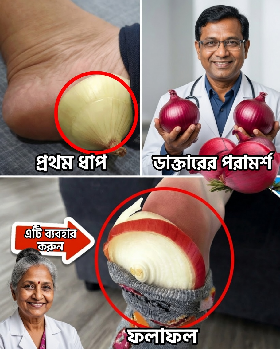 মোজার মধ্যে পেঁয়াজ: সর্দি ও ফ্লু উপশমের জন্য আশ্চর্যজনকভাবে সহজ এক প্রাকৃতিক প্রতিকার