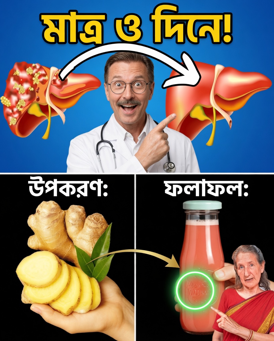 মাত্র ৩ দিনেই আপনার লিভার ডিটক্স করুন – শরীরের জন্য এক সহজ প্রাকৃতিক রিসেট