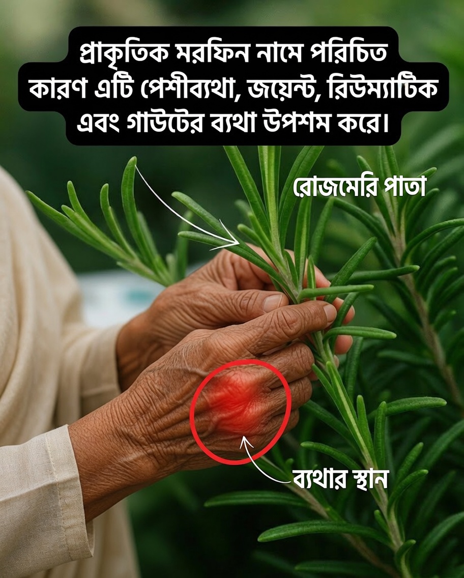 রোজমেরির উপকারিতা: আপনার কল্পনার চেয়েও বেশি শক্তিশালী ঔষধি ভেষজ