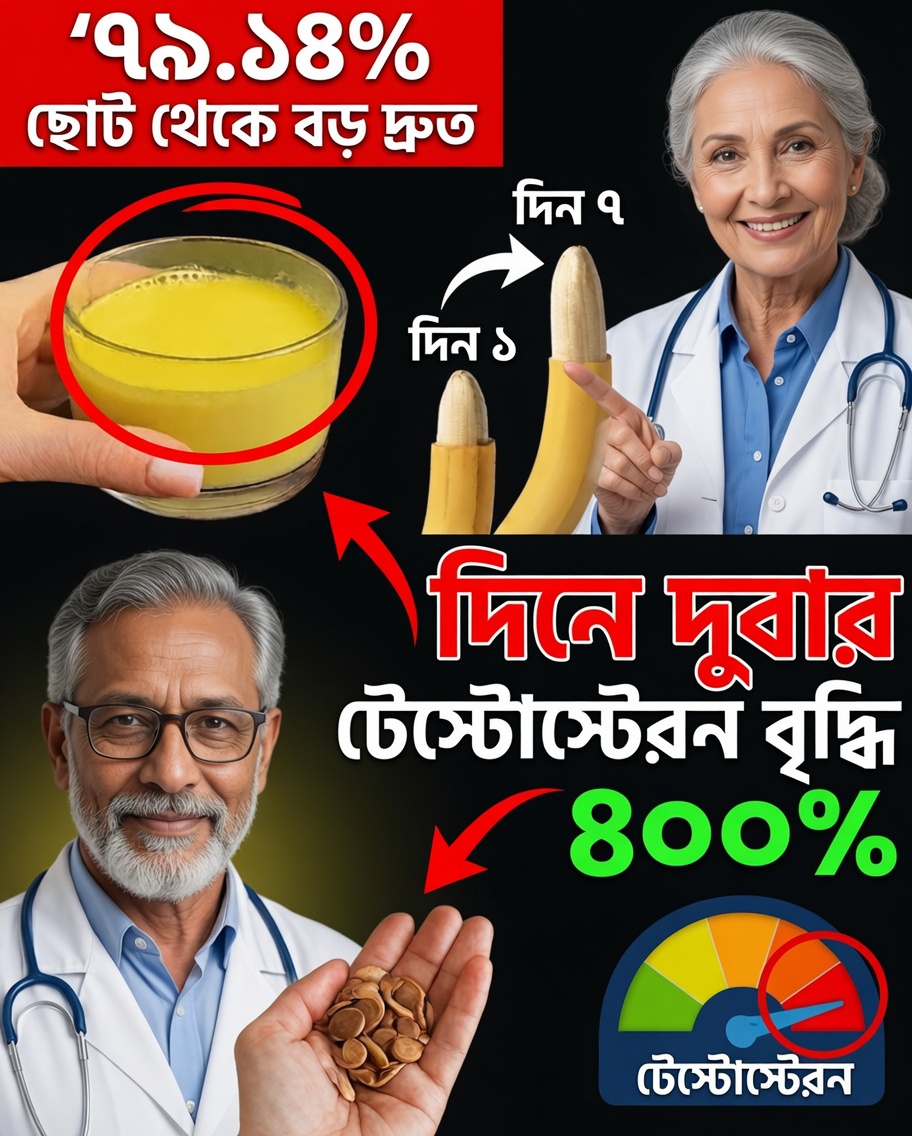 ৫০-এর পর পুরুষদের প্রাণশক্তি পুনরুজ্জীবিত করতে পারে এমন দিনে দু’বারের প্রাকৃতিক রুটিন